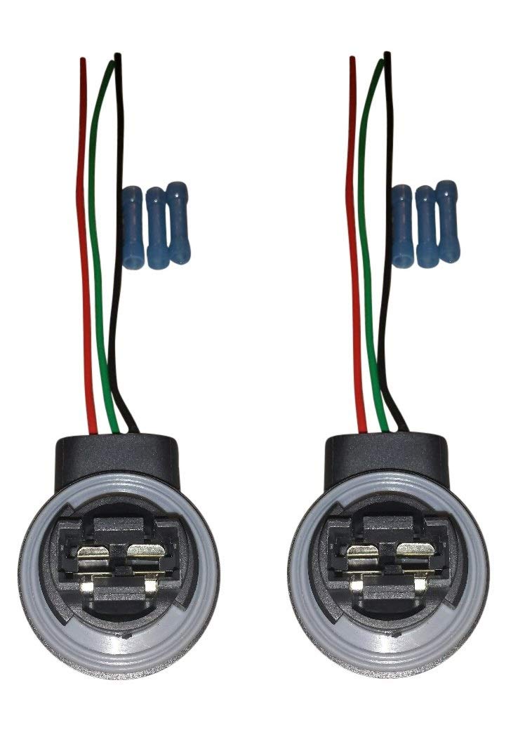Muzzys - Set of 2-3157/4157 Wire Harness Pigtail Socket for